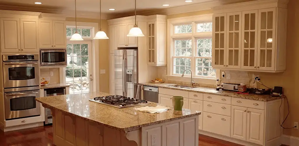 Custom cabinet door installation and kitchen upgrade in Yonkers, NY