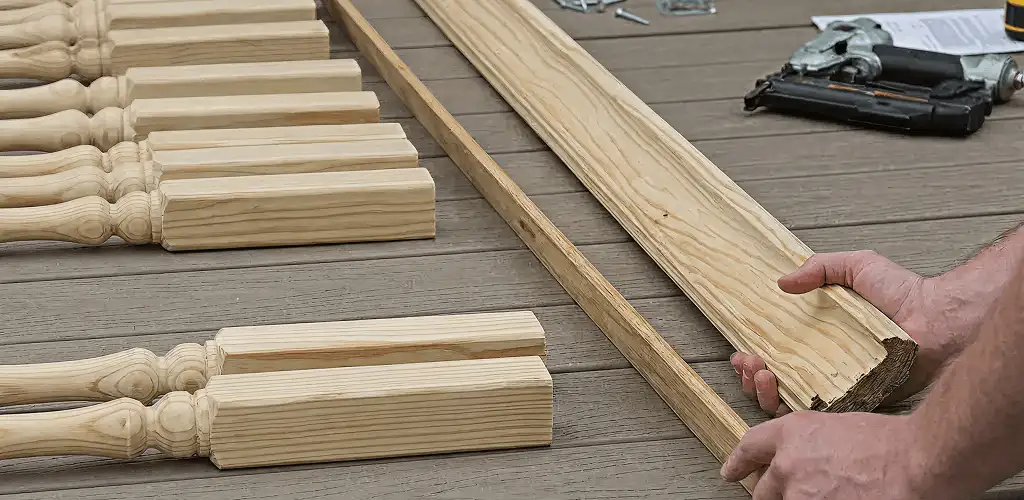 Handrail installation materials and wood components for stair rail work in Yonkers, NY